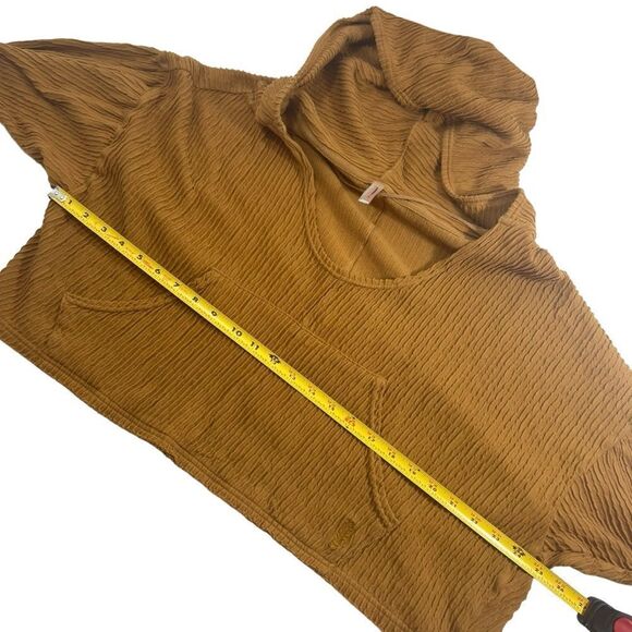 Free People Movement Slouchy Cropped Ribbed Hoodie - Picture 9 of 10